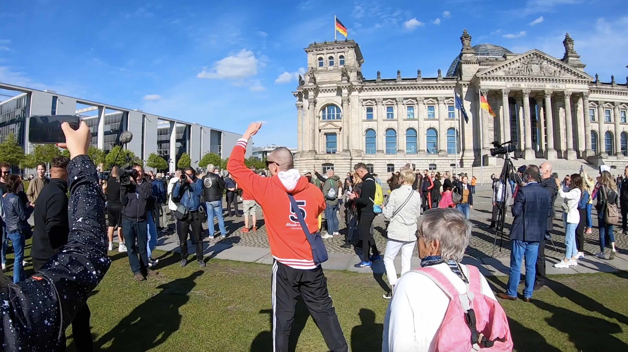 Demo für Bürgerrechte in Berlin