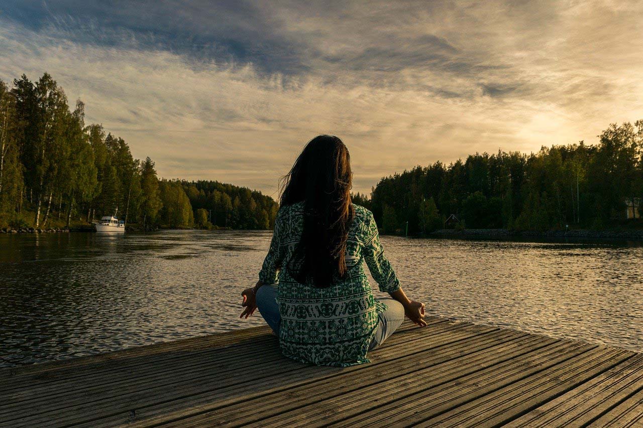 Meditation in der Natur